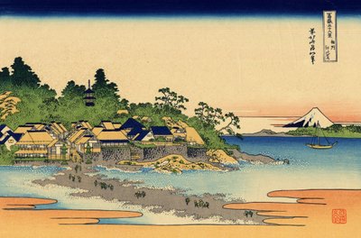 Sōshū Enoshima Enoshima in der Provinz Sagami von Katsushika Hokusai